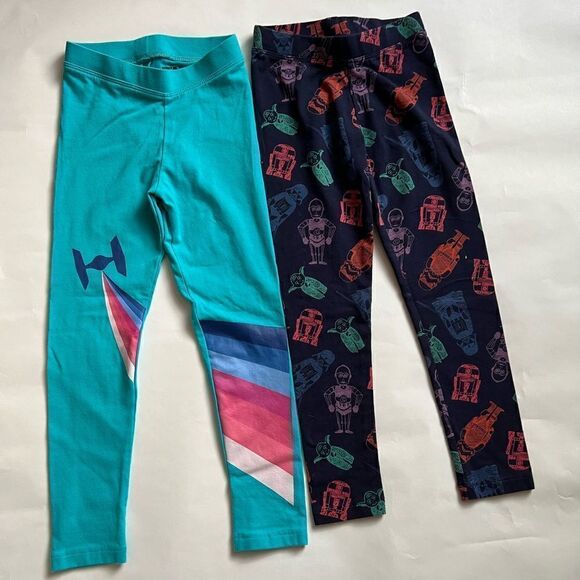 Star Wars Kids leggings 2 size 4-5 - Picture 1 of 3